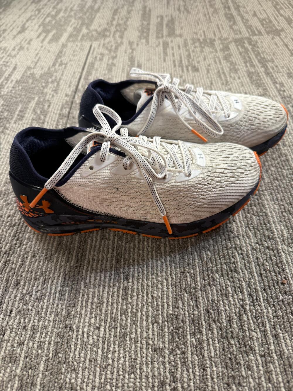 Under Armour HOVR Running Shoes Womens 6 Auburn Tigers Orange Navy 3023715-101